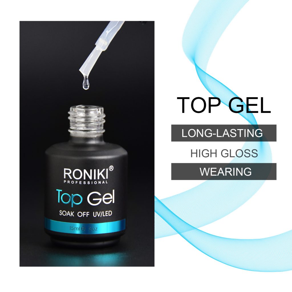 15ml Long Lasting Shine Finish Top Coat And Base Coat For Gel Polish