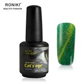 RONIKI Laser Magnet Diamond Cat Eye Nail Polish