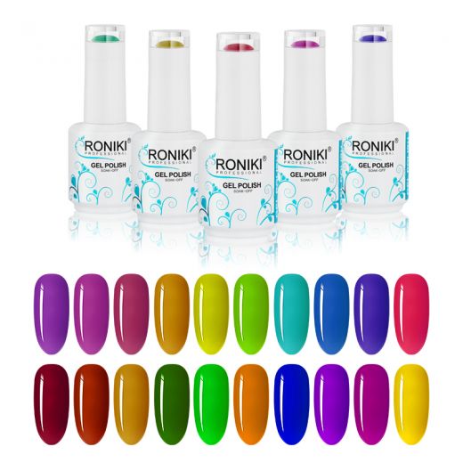 RONIKI Nail Art Factory OEM Customize Private Label UV Gel Nail Polish