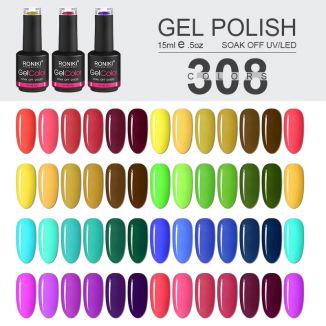 RONIKI Gel Nail Polish Custom New Bottles Colors Gel Polish Bulk Wholesale