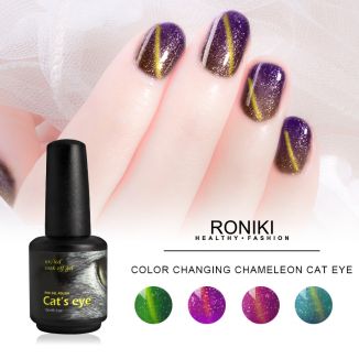 RONIKI Color Changing Chameleon Cat Eye Gel