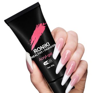 RONIKI Professional Private Label Acrylic Poly Gel Nails Custom Color Soak Off Ed/Uv Nail Extension Poly Gel