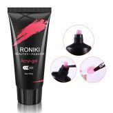 RONIKI Professional Private Label Acrylic Poly Gel Nails Custom Color Soak Off Ed/Uv Nail Extension Poly Gel